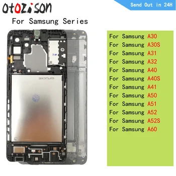 ház középső keret LCD keret lemez panel Ház Samsung Galaxy A30 A31 A32 A33 A40 A50 A51 A52 A30S A60 A50S középső keret