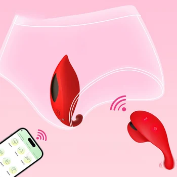 10 Speed App távirányító levelek csikló stimulátor vibrátor golyó tojás csikló stimulátor Kegel labda szex játékok nőknek