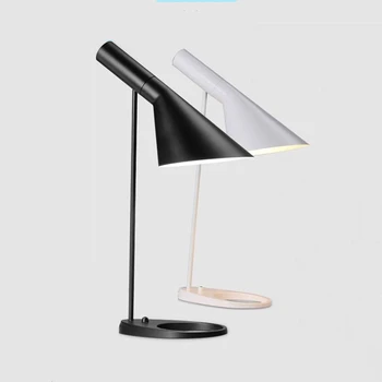 Klasszikus design Ipari asztali lámpa Fali lámpa éjjeli hálószobához Vas ház dekoráció AJ íróasztal éjszakai LED világítás Lamparas