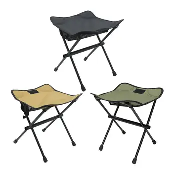 Összecsukható kempingszék lábtámasz könnyű kompakt nyeregszék Összecsukható szék piknikezéshez Kertészkedés koncert utazás kültéri