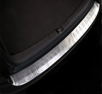 Honda CR-V CRV 2015 2016 rozsdamentes acél hátsó lökhárító párkányvédő kárpit Autó kiegészítők matricák
