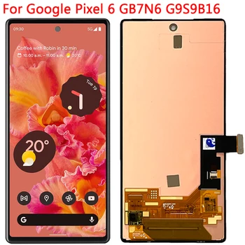 Google Pixel 6 LCD kijelzős érintőképernyő kerettel 6,4