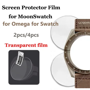  puha TPU hidrogél védőfólia Omegához a MoonSwatch képernyővédő fóliához Film megtekintése átlátszó teljes borítóval, nem üveg