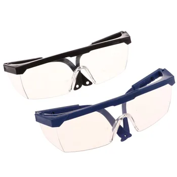 1PC munkabiztonság Szemvédő szemüveg Ipari fröccsenésgátló szélvédő szemüveg Porálló szemüveg Motocross kerékpáros szemüveg Védőszemüveg