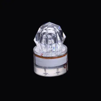 Mélytengeri gyémánt alakú víz alatti LED horgászfény tintahal villogó csali csali eszközök Wobblers Horgászfelszerelés рыболовные снасти