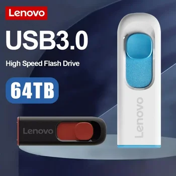Lenovo 64TB USB3.0 flash meghajtó fém pendrive 16TB 4TB 2TB mobil tároló flash meghajtó vízálló USB Memory Stick esküvői ajándékok