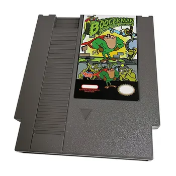 boogerman-Game Cartridge konzolhoz Egy kártya 72 PIN NTSC és PAL játékkonzol