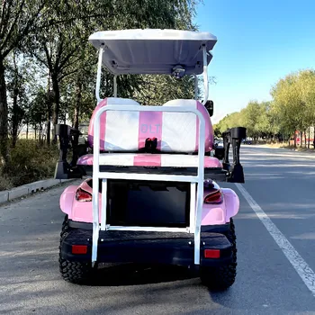 lítium akkumulátor elektromos vadászat terepjáró jármű 6 üléses szabadidős jármű elektromos golfkocsi támogatja a testreszabott színeket