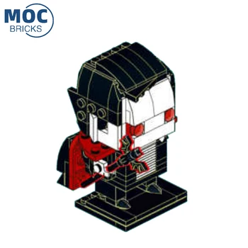 MOC Amerikai vámpír modell szett Brickheadz összeszerelt szemcsés építőelemek Gyermekjátékok Karácsonyi ajándékok