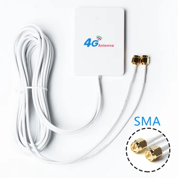 2M 3G 4G 700-2700Mhz LTE router modem kábel 28dbi LTE antenna SMA csatlakozó 4G LTE router Külső antenna Huawei-hez