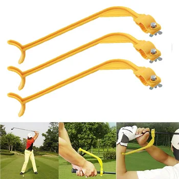 3Pcs Golf Swing Trainer gyakorlati útmutató Golf gesztus helyes csuklóedzés