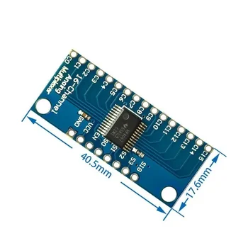 10db / tétel CD74HC4067 16 csatornás analóg digitális multiplexer breakout board modul Arduino-hoz