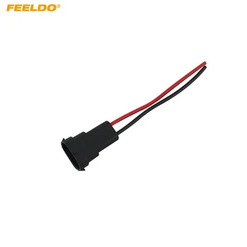 FEELDO 10Pcs Car Auto H11 kábelköteg aljzat Kábel csatlakozó dugó fényszórókhoz #FD-5455
