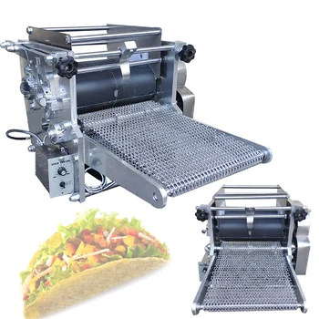  Automatikus tortilla készítő gép Ipari automata kukorica Mexikói tortilla gép Gabonatermék-készítő gép