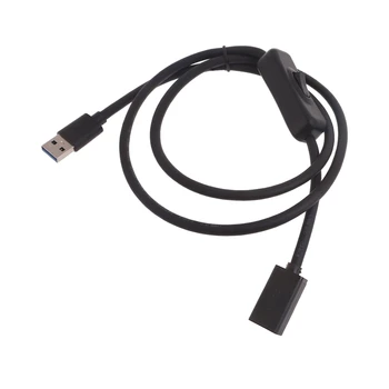 USB3.0 hosszabbító kábel Tápkábel kapcsolókkal Adatátvitel támogatása P9JB