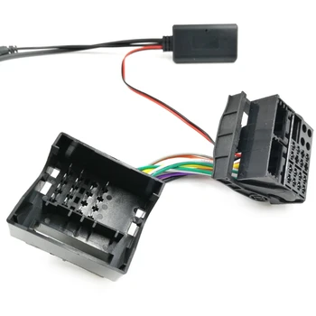 Autó AUX adapter sztereó zenei csatlakozó kábel Mikrofon dugó W203 W209 W221 R230